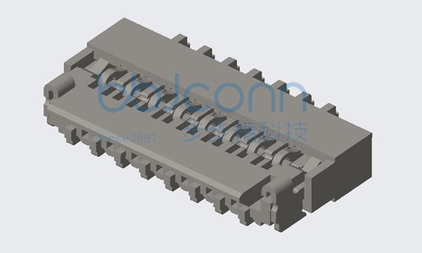 FPC 0.3-15P 翻蓋下接 H=1.0（FPC0310W-XXRL-TAG）