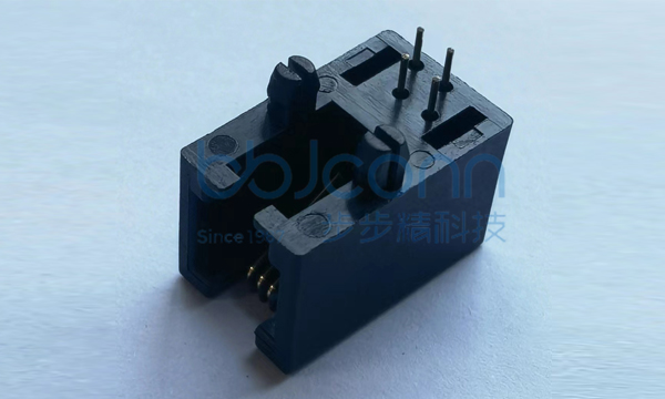 網(wǎng)絡(luò)接口 RJ 5321 1x1 4P4C 90度 L=18.0 無(wú)燈 無(wú)彈 全塑 DIP 黑色